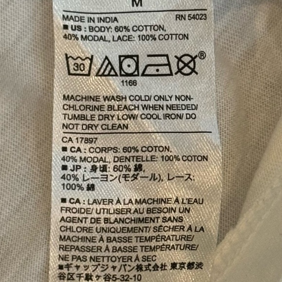 Banana Republic White Eyelet Coquette Romantic Ruffle Flutter Sleeve Top |  M - Picture 5 of 5